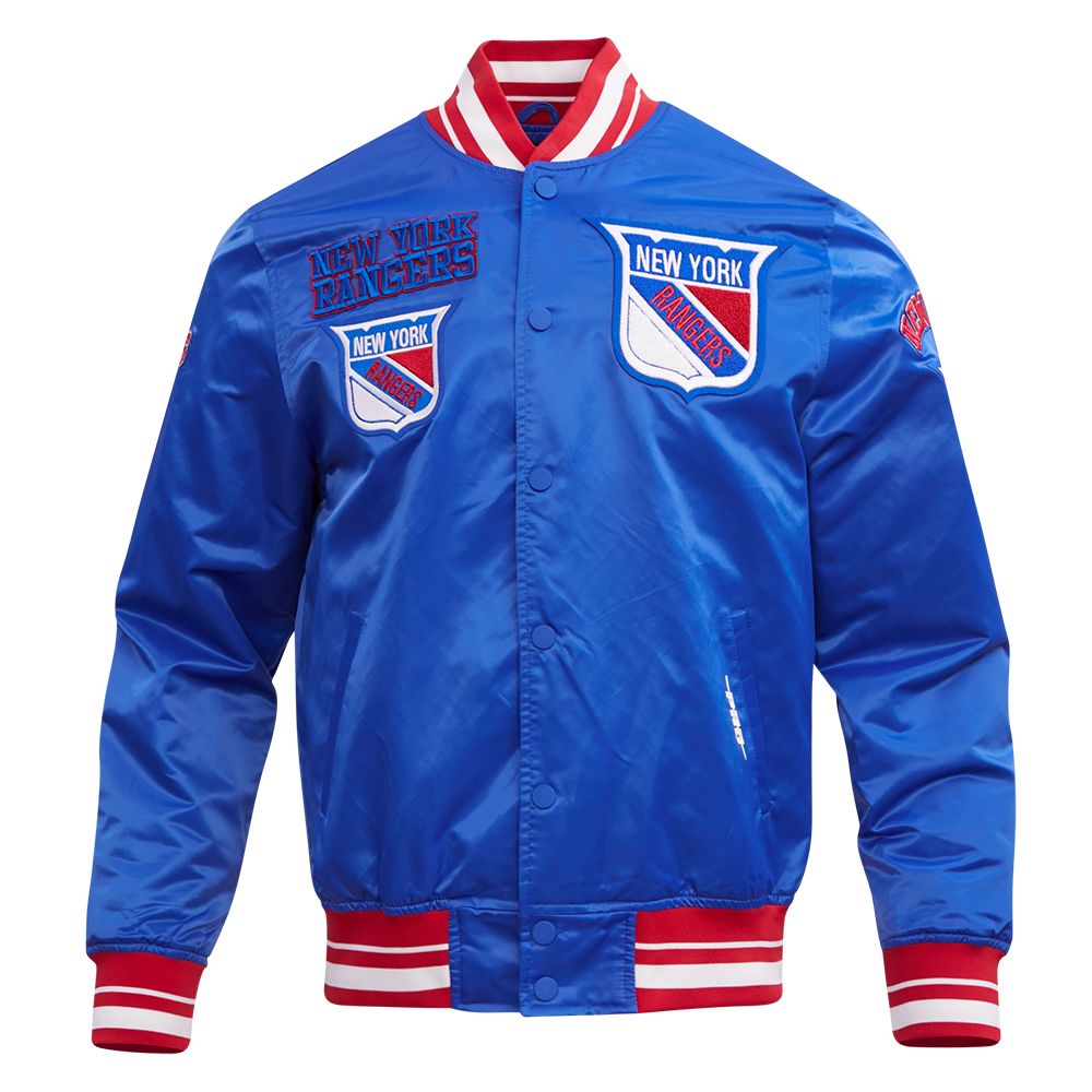 CHAMARRA DE SATÉN NHL NEW YORK RANGERS RETRO CLASSICS