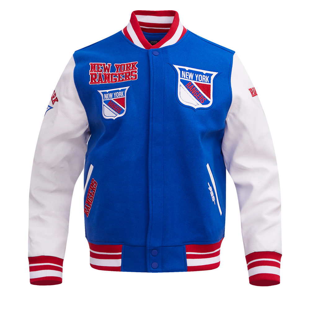 CHAMARRA UNIVERSITARIA NHL NEW YORK RANGERS RETRO CLASSICS