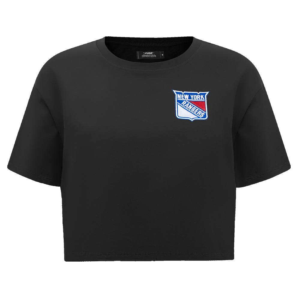 PLAYERA CROP NHL NEW YORK RANGERS HOMECOMING PARA MUJER
