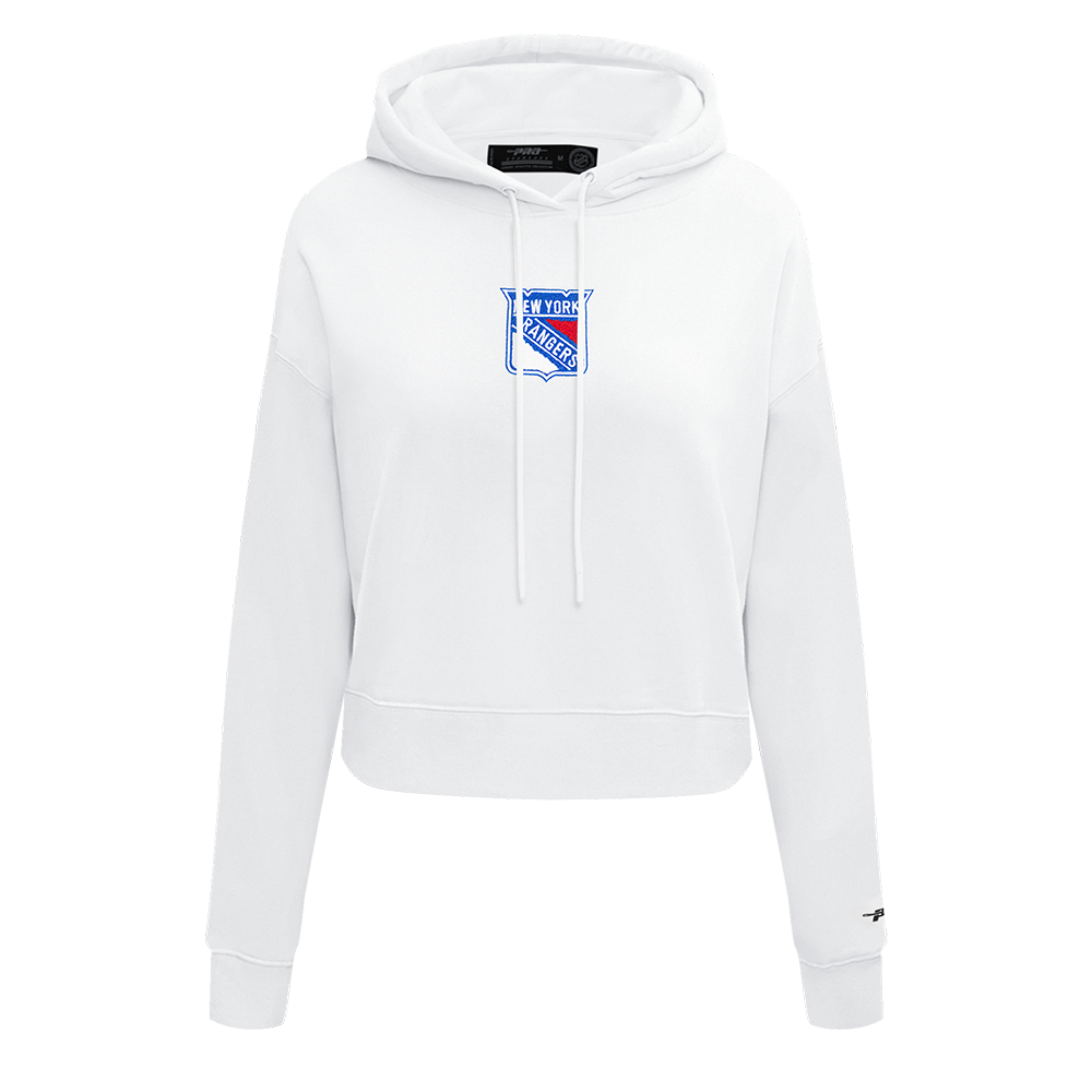 SUDADERA CON GORRO NHL NEW YORK RANGERS CLASSIC CHENILLE PARA MUJER