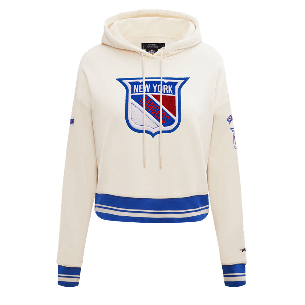 SUDADERA CON GORRO NHL NEW YORK RANGERS RETRO CLASSICS PARA MUJER