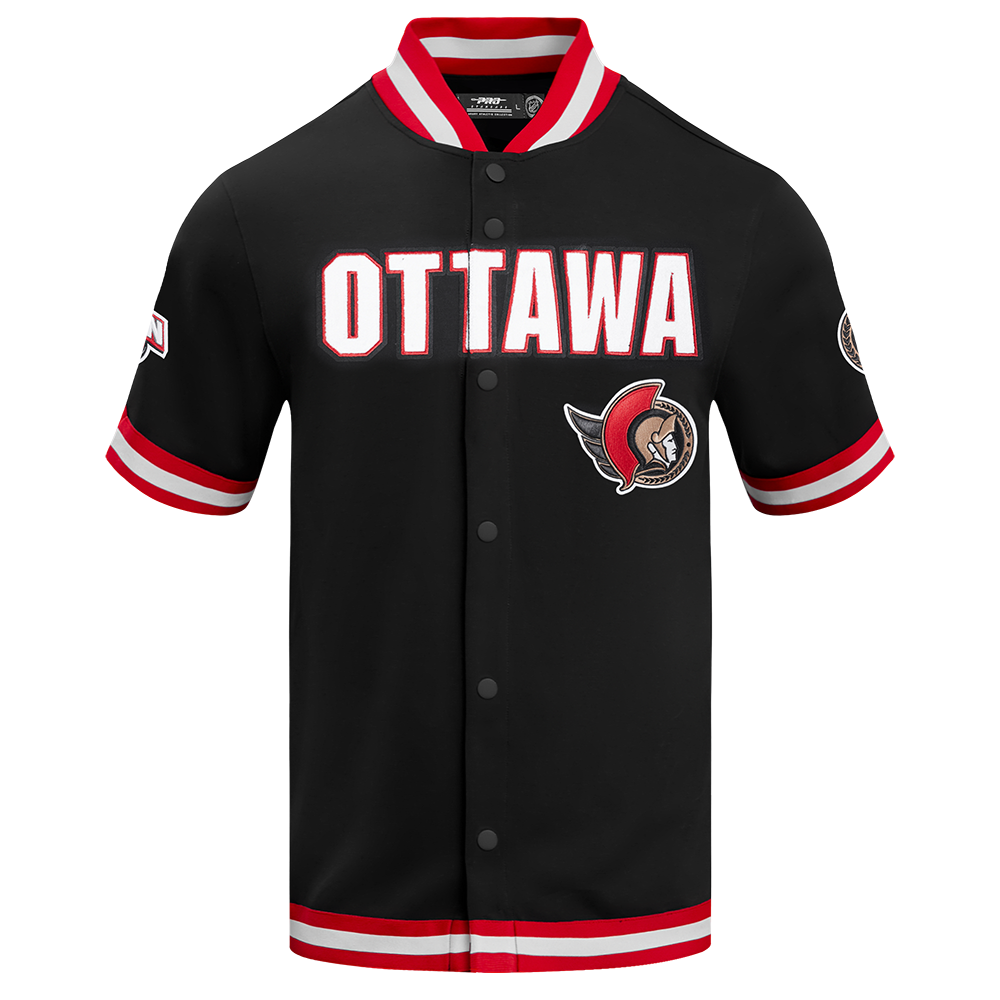 SOBRECAMISA DE MANGA CORTA NHL OTTAWA SENATORS CLASSIC CHENILLE