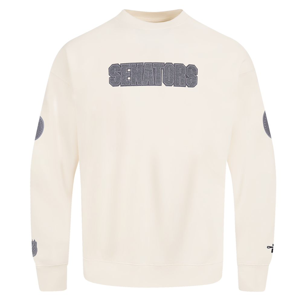 SUDADERA DE CUELLO REDONDO NHL OTTAWA SENATORS REVERSE FRENCH TERRY