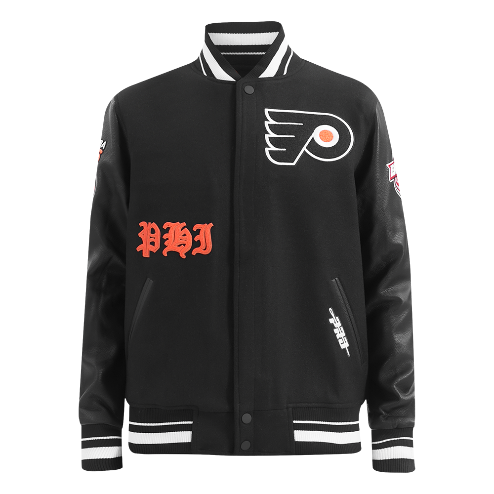 CHAMARRA UNIVERSITARIA NHL PHILADELPHIA FLYERS OLD ENGLISH