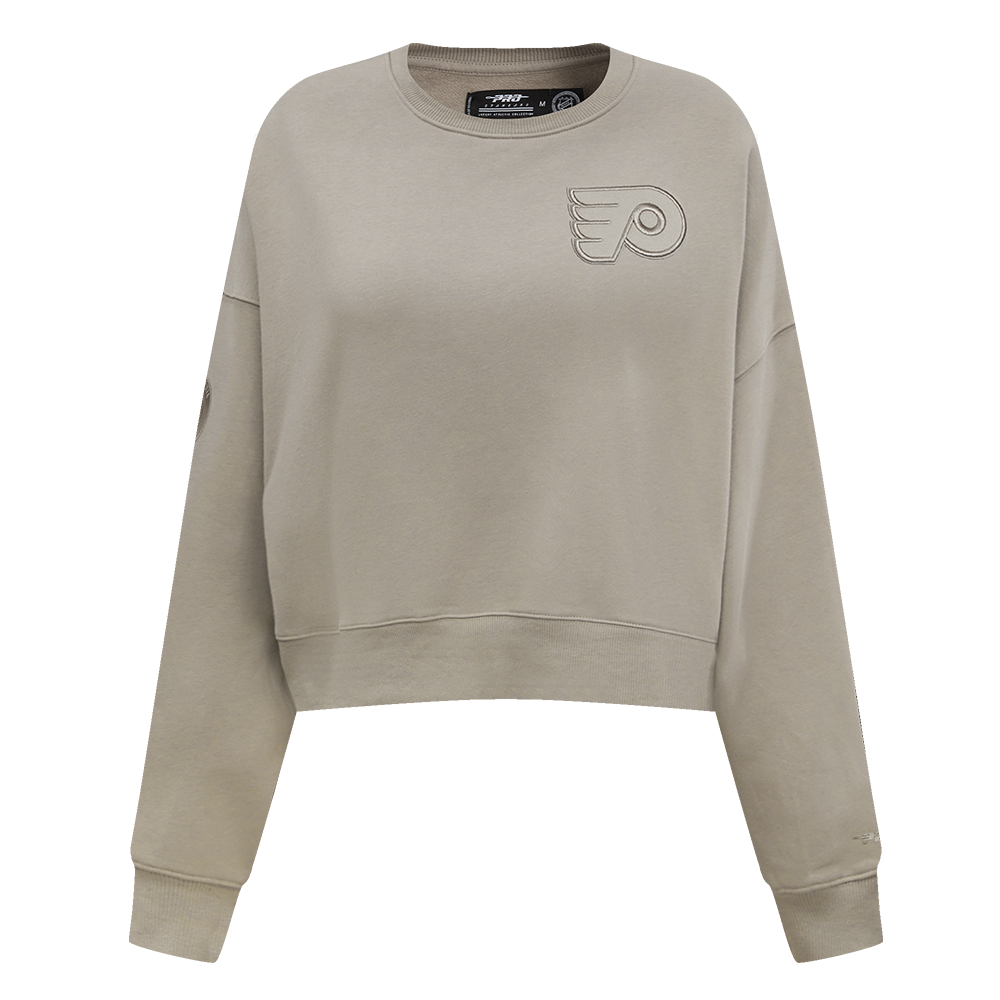 SUDADERA DE CUELLO REDONDO NHL PHILADELPHIA FLYERS NEUTRAL PARA MUJER