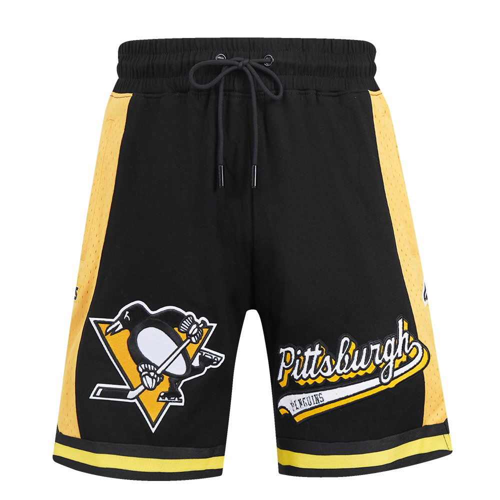 SHORTS DE BASQUETBOL NHL PITTSBURGH PENGUINS SCRIPT TAIL