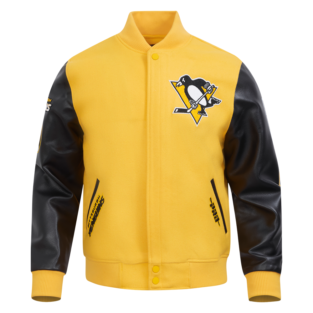CHAMARRA UNIVERSITARIA NHL PITTSBURGH PENGUINS CLASSIC VARSITY