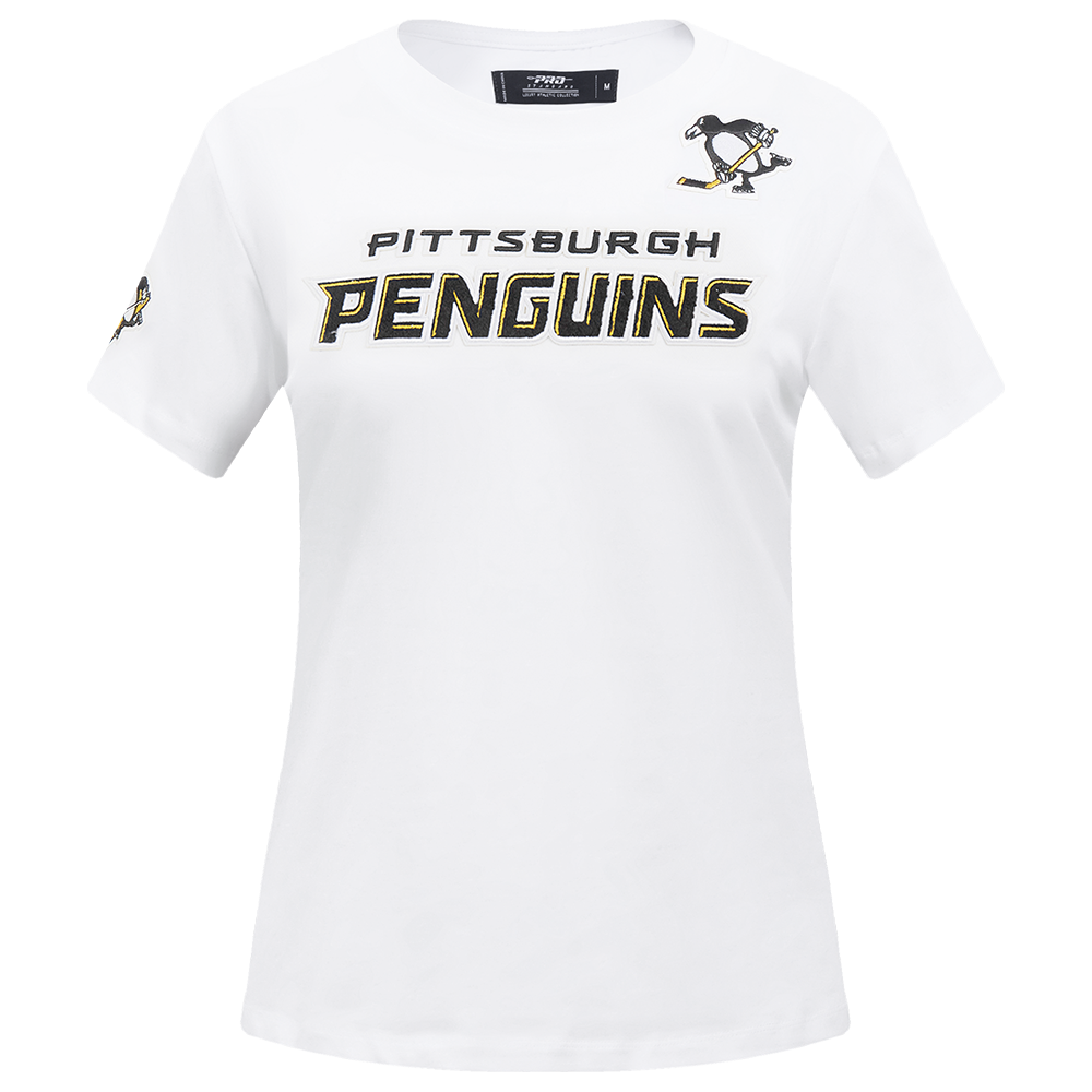 PLAYERA NHL PITTSBURGH PENGUINS CLASSIC CHENILLE PARA MUJER