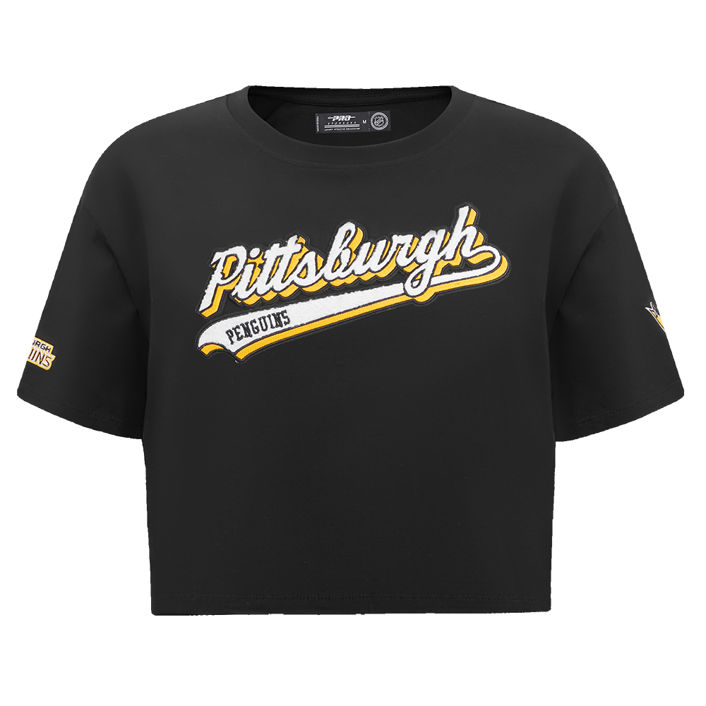 PLAYERA NHL PITTSBURGH PENGUINS SCRIPT TAIL PARA MUJER