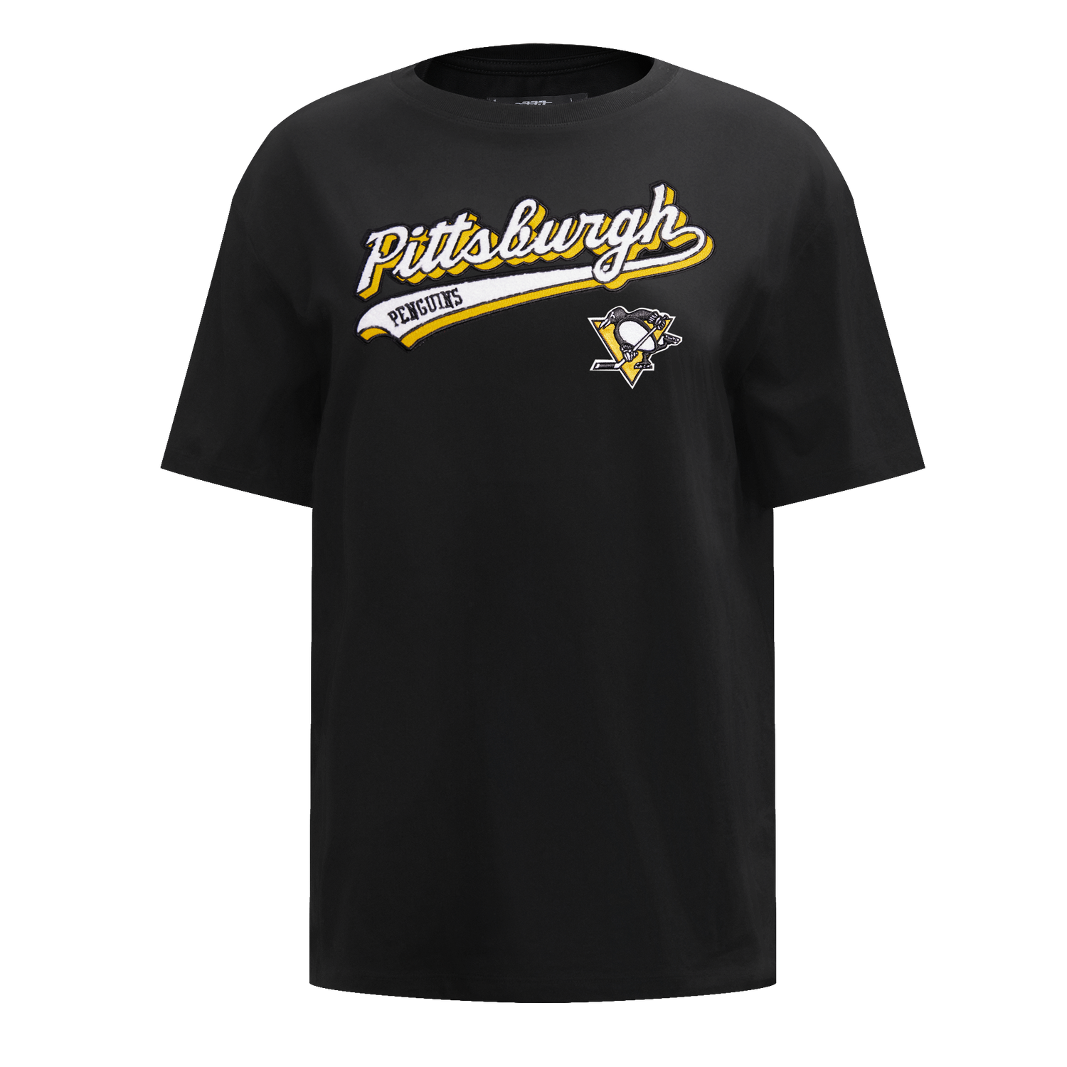 PLAYERA NHL PITTSBURGH PENGUINS SCRIPT TAIL PARA MUJER