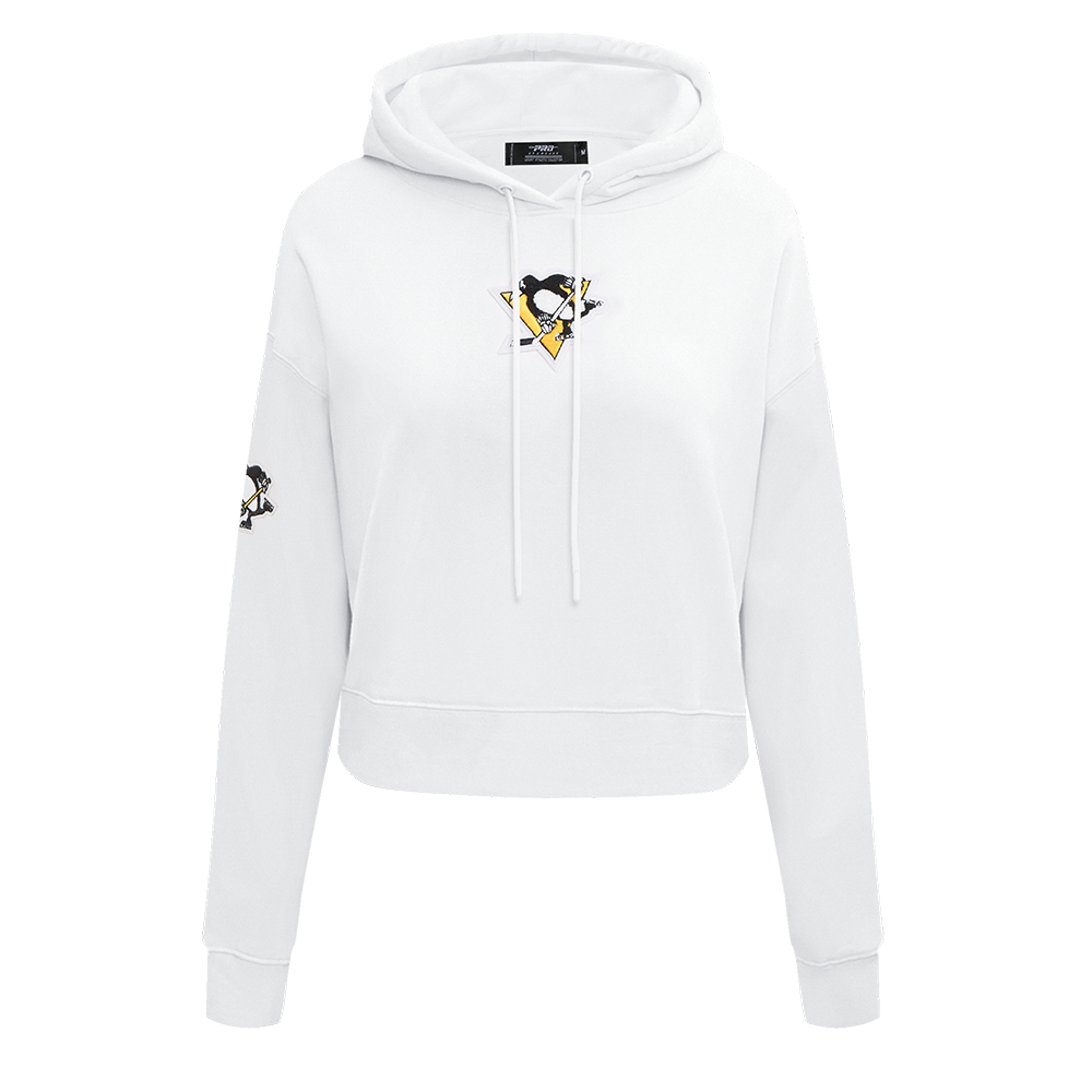 SUDADERA CON GORRO NHL PITTSBURGH PENGUINS CLASSIC CHENILLE PARA MUJER