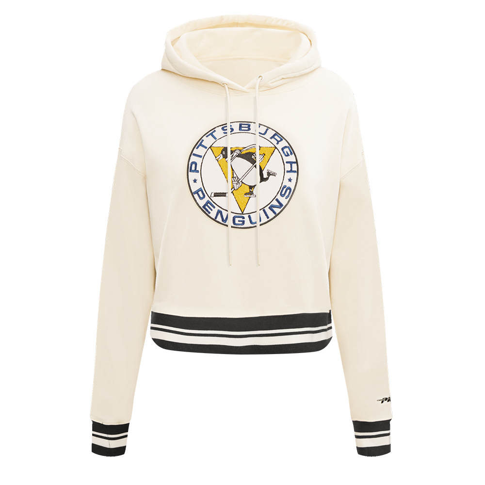 SUDADERA CON GORRO NHL PITTSBURGH PENGUINS RETRO CLASSICS PARA MUJER
