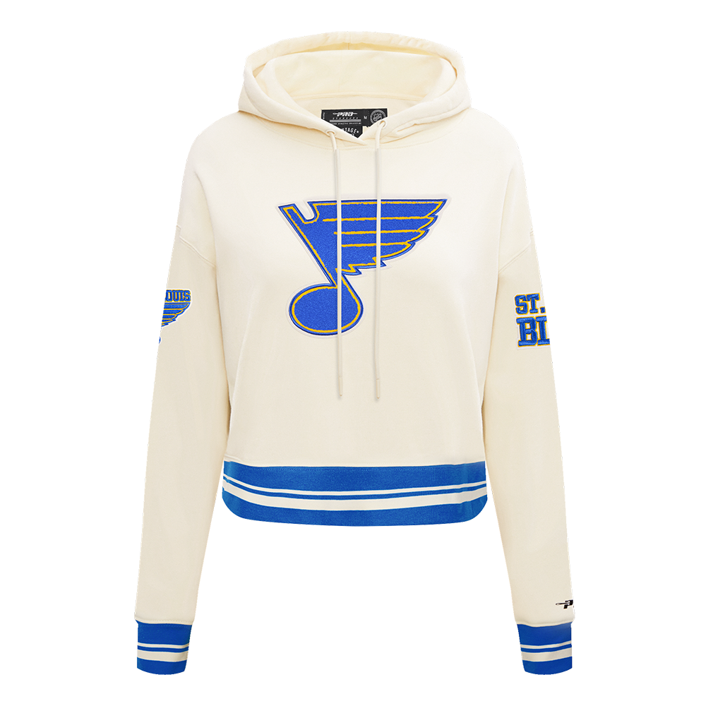 SUDADERA CON GORRO NHL ST. LOUIS BLUES RETRO CLASSICS PARA MUJER