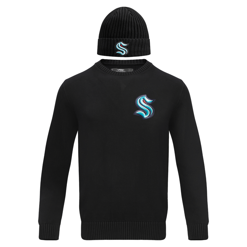 SET NHL SEATTLE KRAKEN KNIT BOX SET