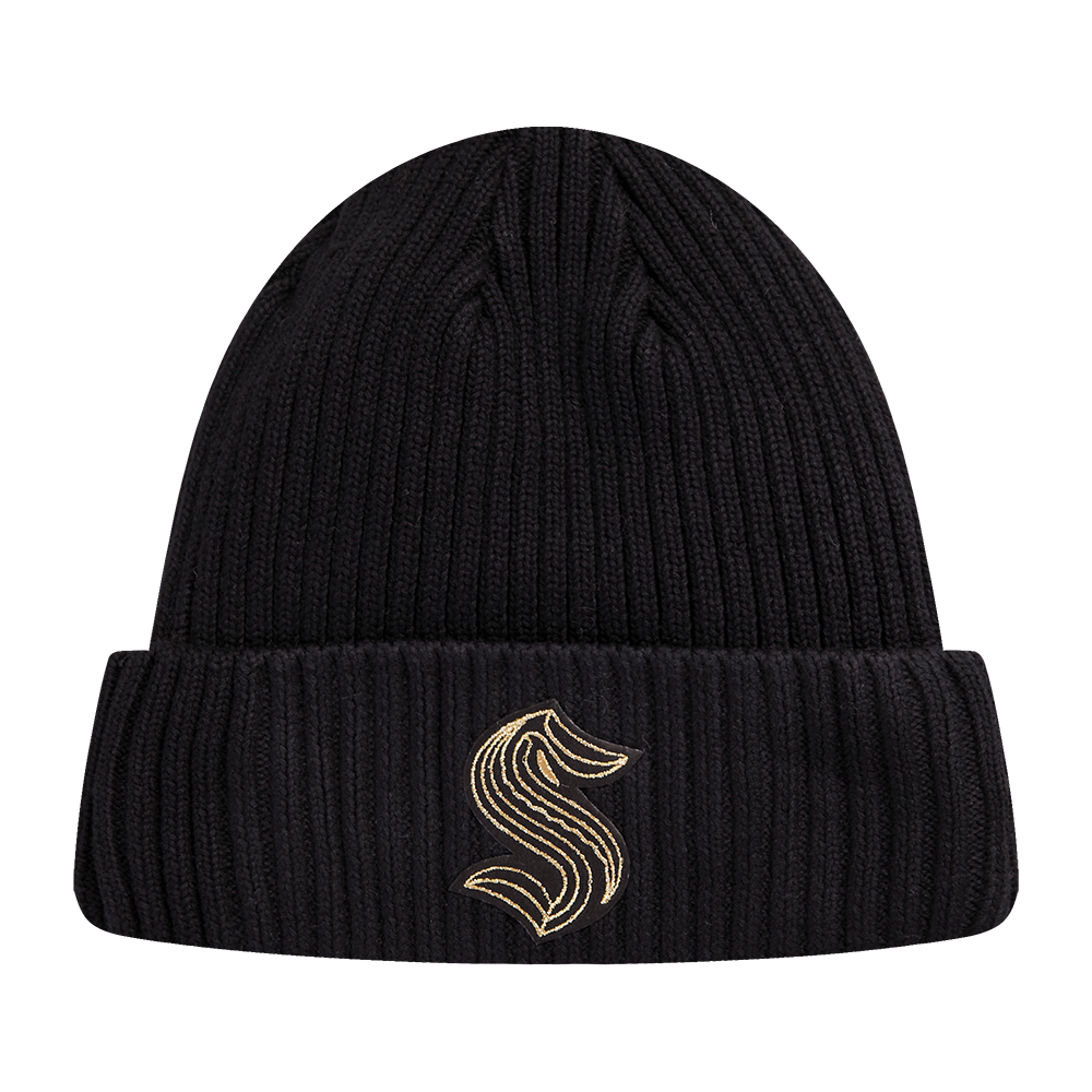 GORRO NHL SEATTLE KRAKEN BLACK&GOLD