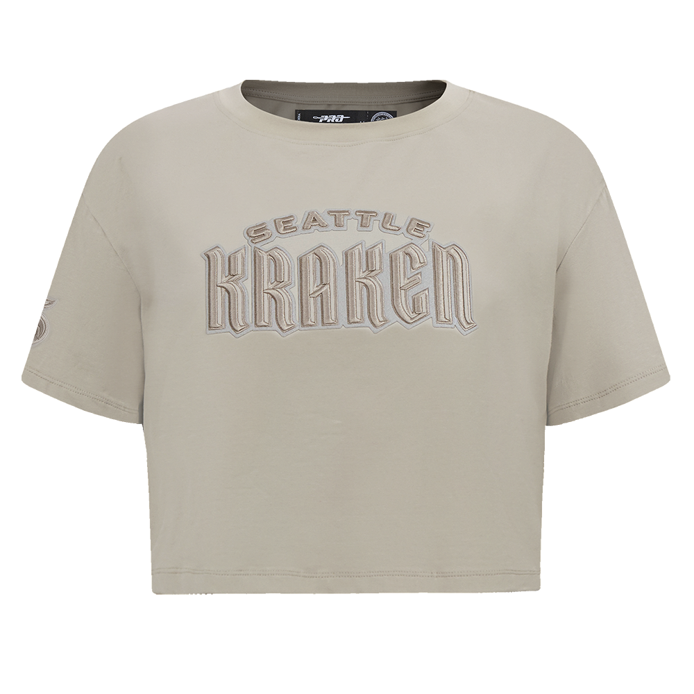 PLAYERA CROP NHL SEATTLE KRAKEN NEUTRAL PARA MUJER