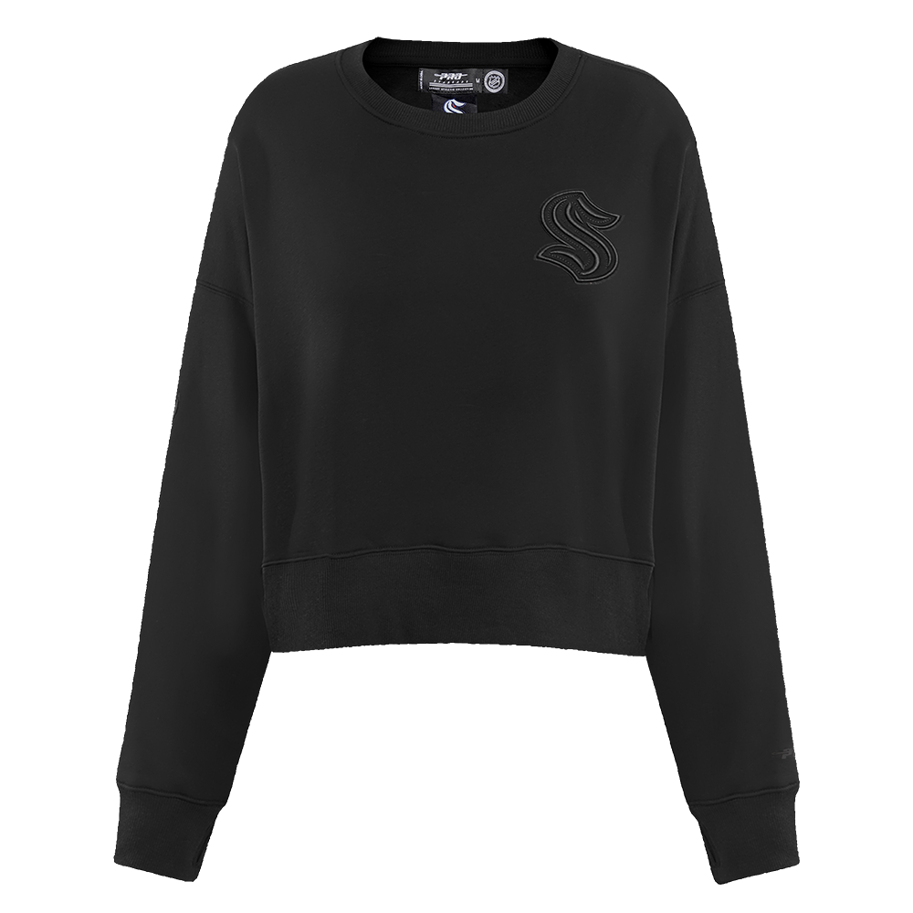 SUDADERA DE CUELLO REDONDO NHL SEATTLE KRAKEN NEUTRAL PARA MUJER