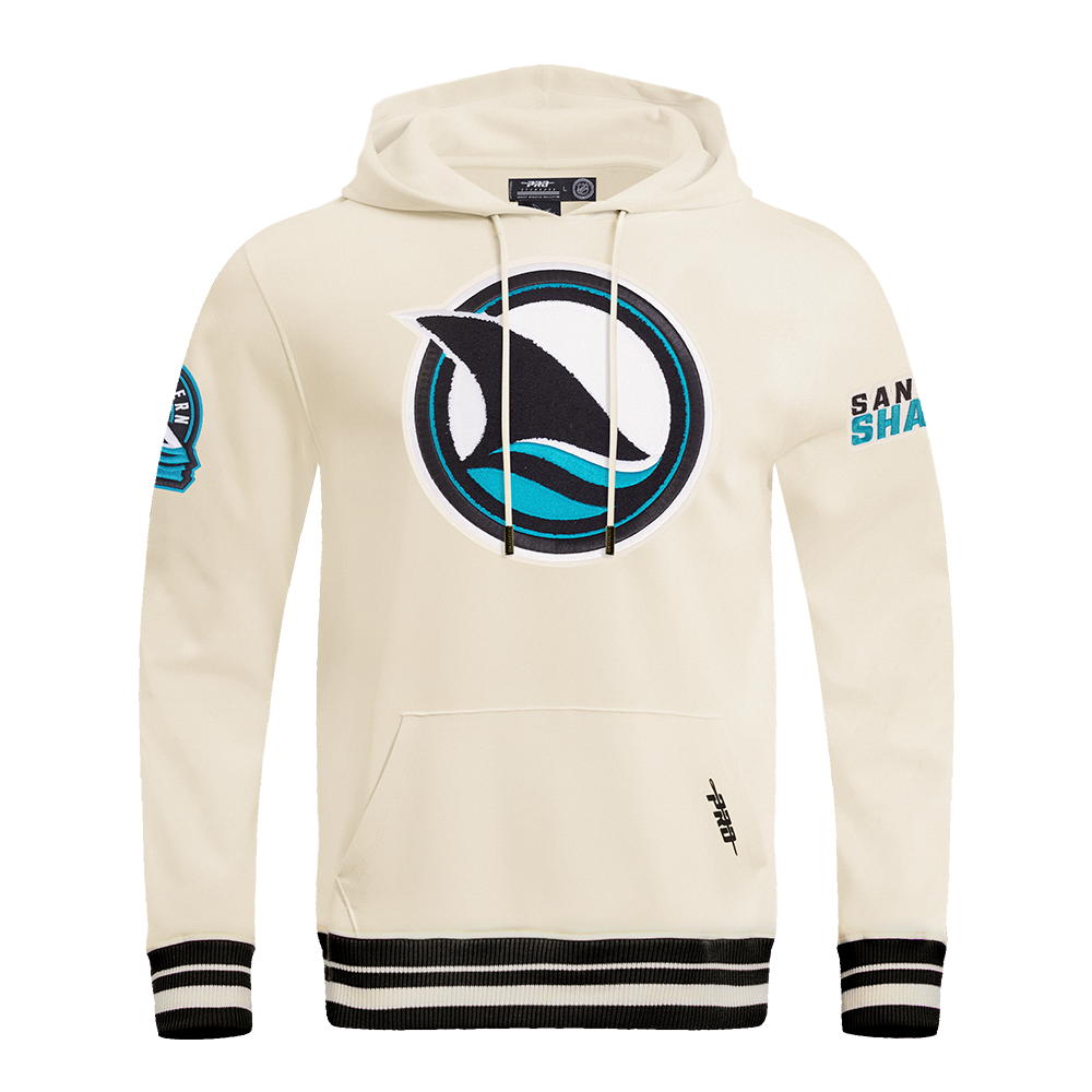 SUDADERA CON GORRO NHL SAN JOSE SHARKS RETRO CLASSICS