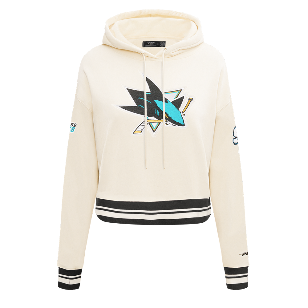 SUDADERA CON GORRO NHL SAN JOSE SHARKS RETRO CLASSICS PARA MUJER