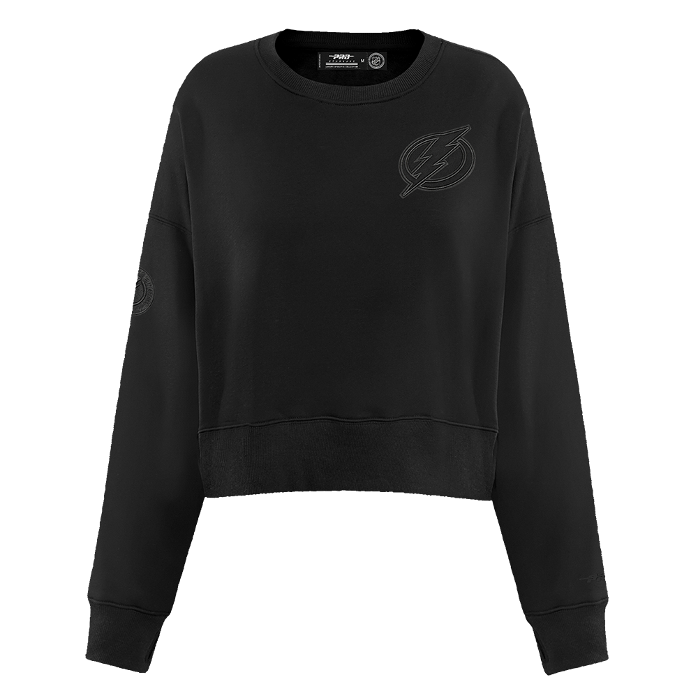 SUDADERA DE CUELLO REDONDO NHL TAMPA BAY LIGHTNING NEUTRAL PARA MUJER