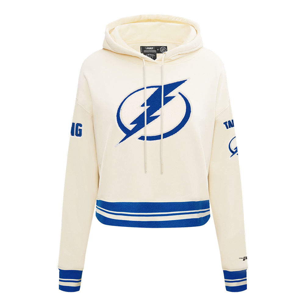 SUDADERA CON GORRO NHL TAMPA BAY LIGHTNING RETRO CLASSICS PARA MUJER