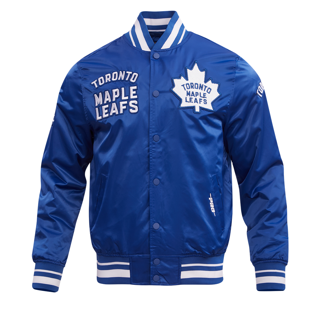 CHAMARRA DE SATÉN NHL TORONTO MAPLE LEAFS RETRO CLASSICS