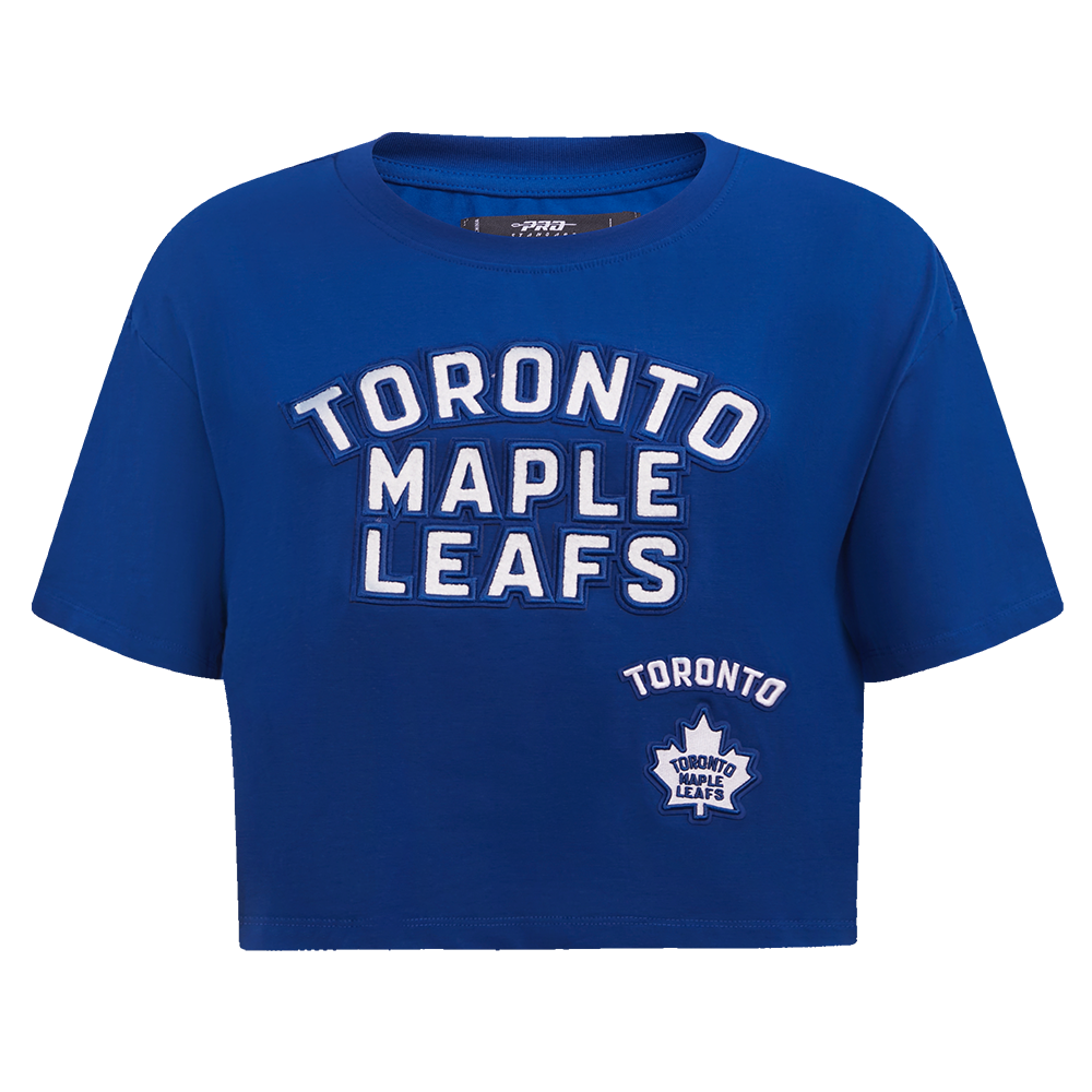 PLAYERA CROP NHL TORONTO MAPLE LEAFS RETRO CLASSICS PARA MUJER