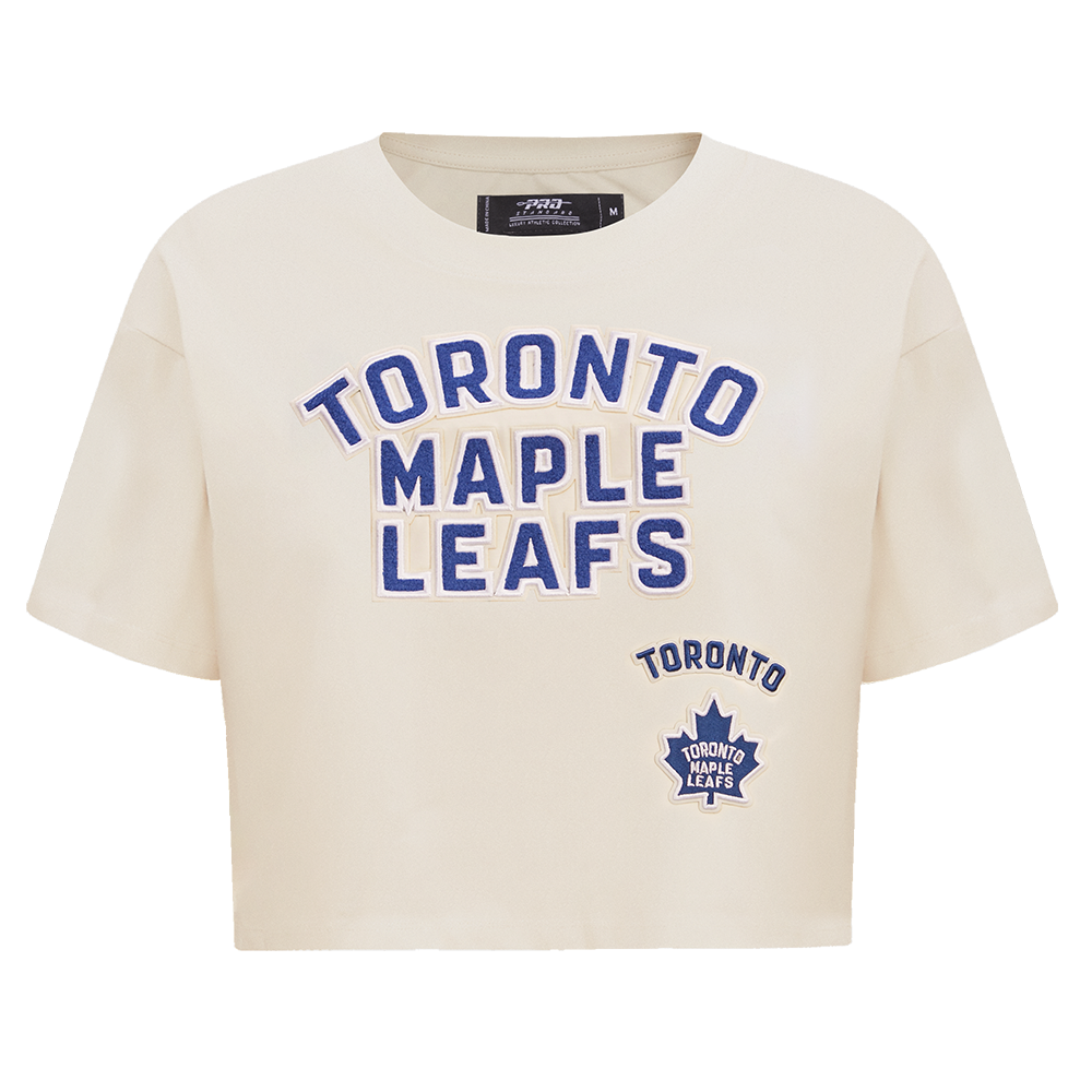PLAYERA CROP NHL TORONTO MAPLE LEAFS RETRO CLASSICS PARA MUJER