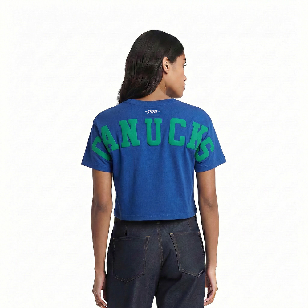 PLAYERA NHL VANCOUVER CANUCKS WINGSPAN PARA MUJER