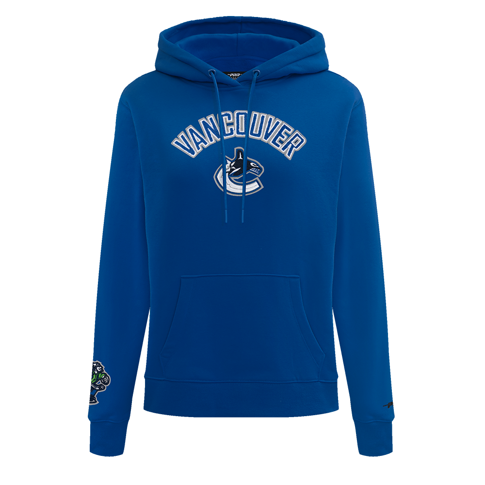 SUDADERA CON GORRO NHL VANCOUVER CANUCKS CLASSIC CHENILLE PARA MUJER