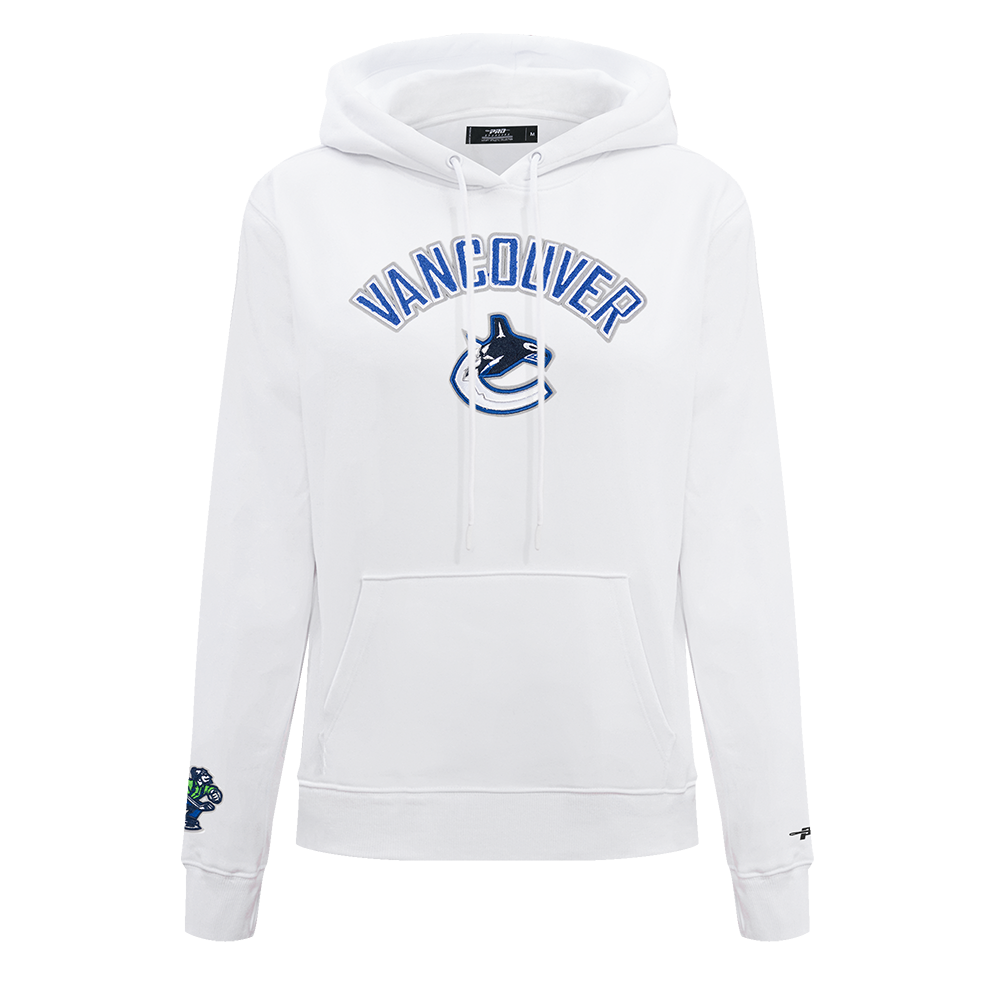 SUDADERA CON GORRO NHL VANCOUVER CANUCKS CLASSIC CHENILLE PARA MUJER