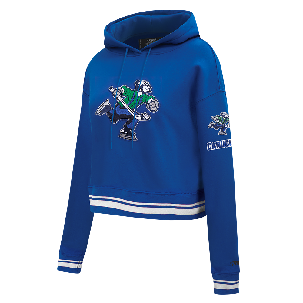 SUDADERA CON GORRO NHL VANCOUVER CANUCKS RETRO CLASSICS PARA MUJER