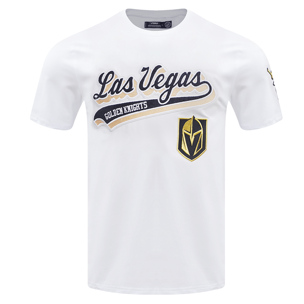 PLAYERA NHL VEGAS GOLDEN KNIGHTS SCRIPT TAIL