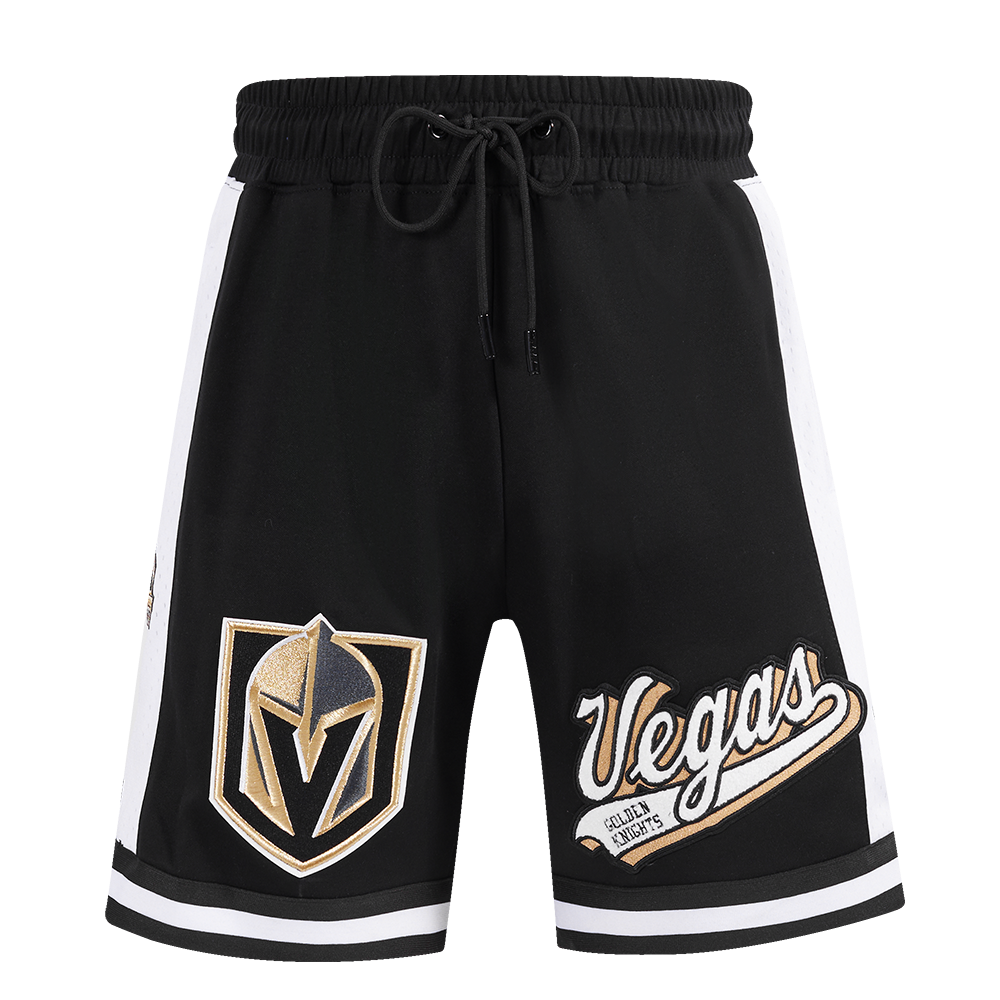 SHORTS DE BASKETBALL NHL VEGAS GOLDEN KNIGHTS SCRIPT TAIL