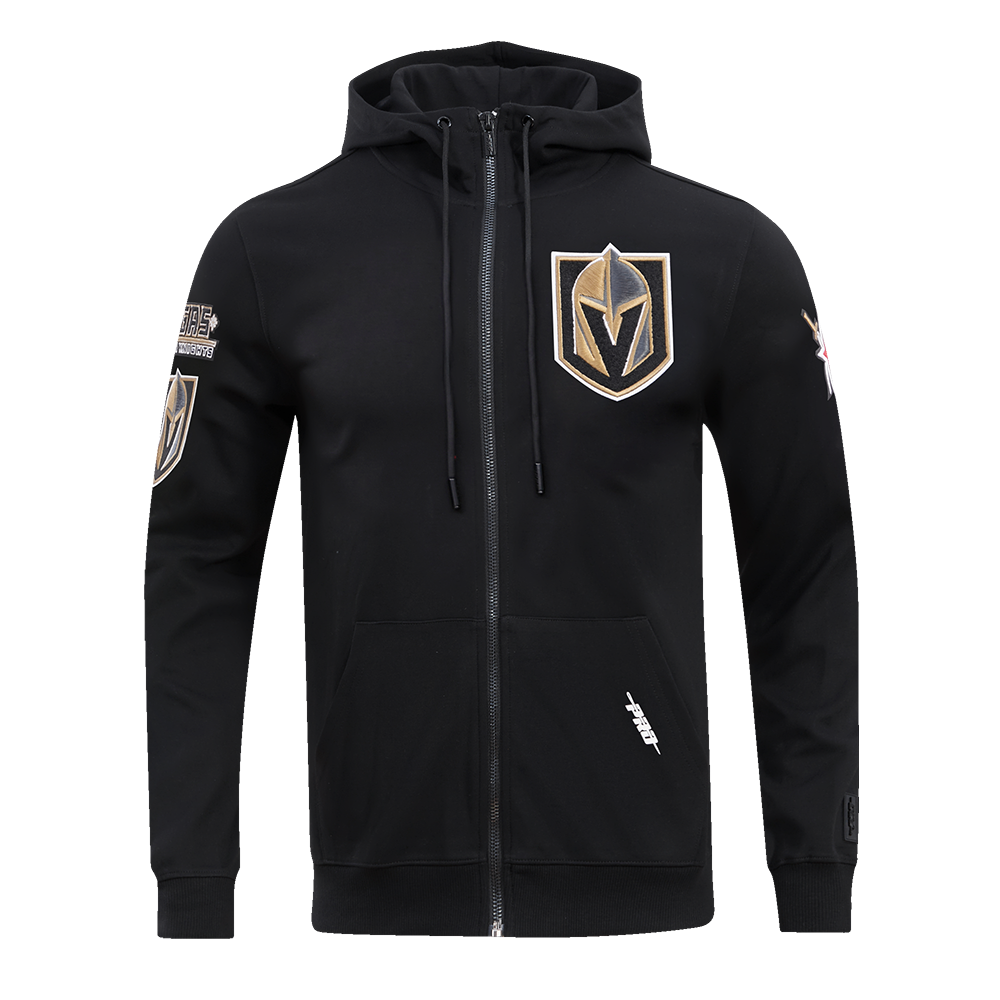 SUDADERA CON CIERRE NHL VEGAS GOLDEN KNIGHTS CLASSIC CHENILLE