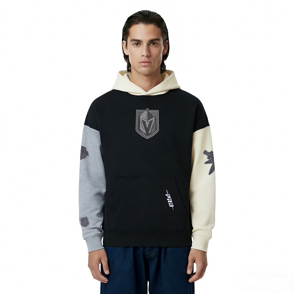 SUDADERA CON GORRO NHL VEGAS GOLDEN KNIGHTS REVERSE FRENCH TERRY