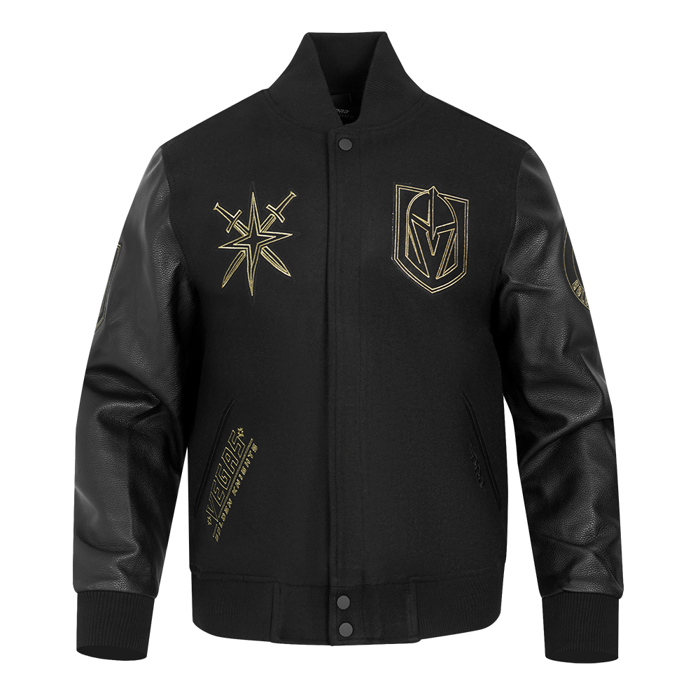 CHAMARRA UNIVERSITARIA NHL VEGAS GOLDEN KNIGHTS BLACK&GOLD