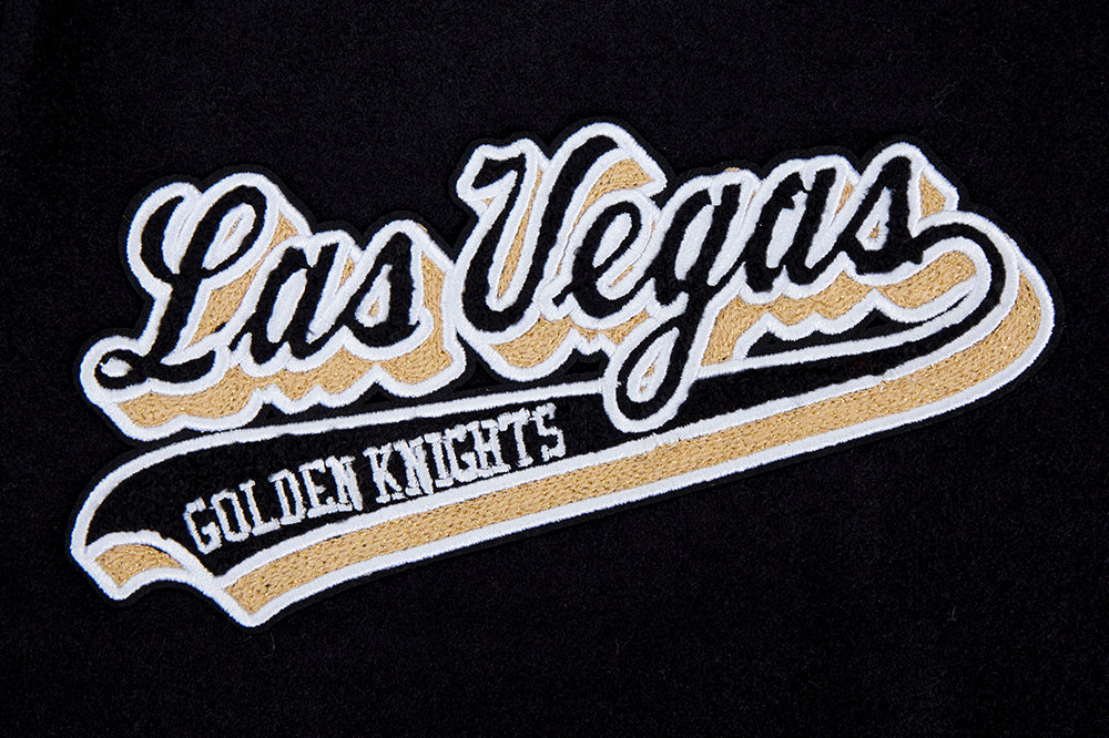 CHAMARRA UNIVERSITARIA NHL VEGAS GOLDEN KNIGHTS SCRIPT TAIL