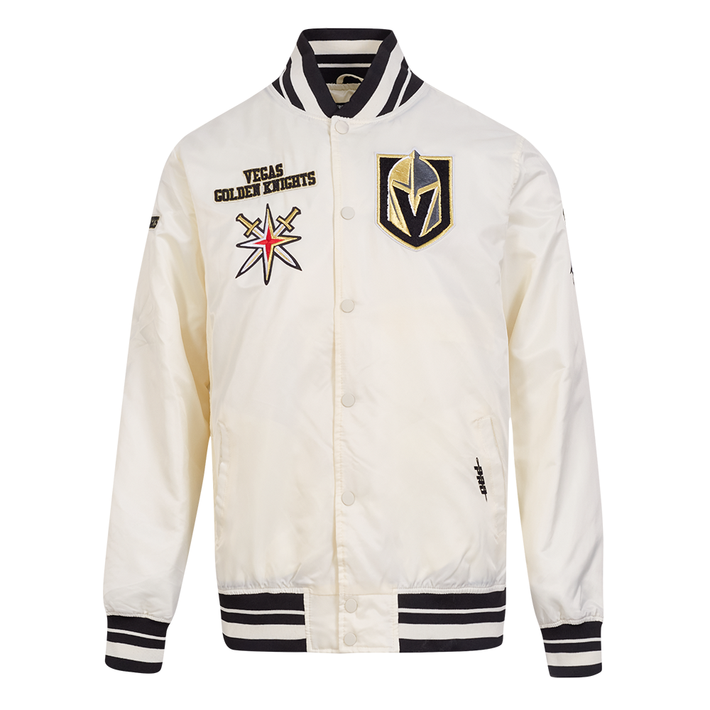 CHAMARRA DE SATÉN NHL VEGAS GOLDEN KNIGHTS RETRO CLASSICS