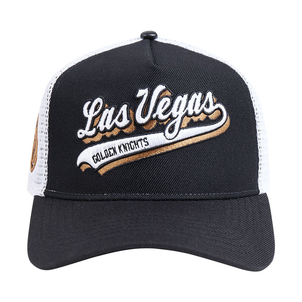 GORRA TRUCKER NHL VEGAS GOLDEN KNIGHTS SCRIPT TAIL