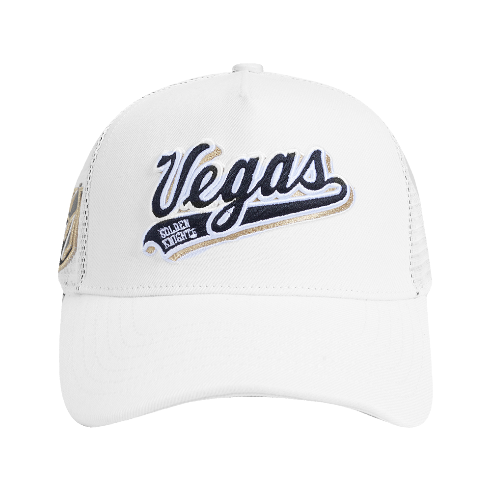 GORRA TRUCKER NHL VEGAS GOLDEN KNIGHTS SCRIPT TAIL