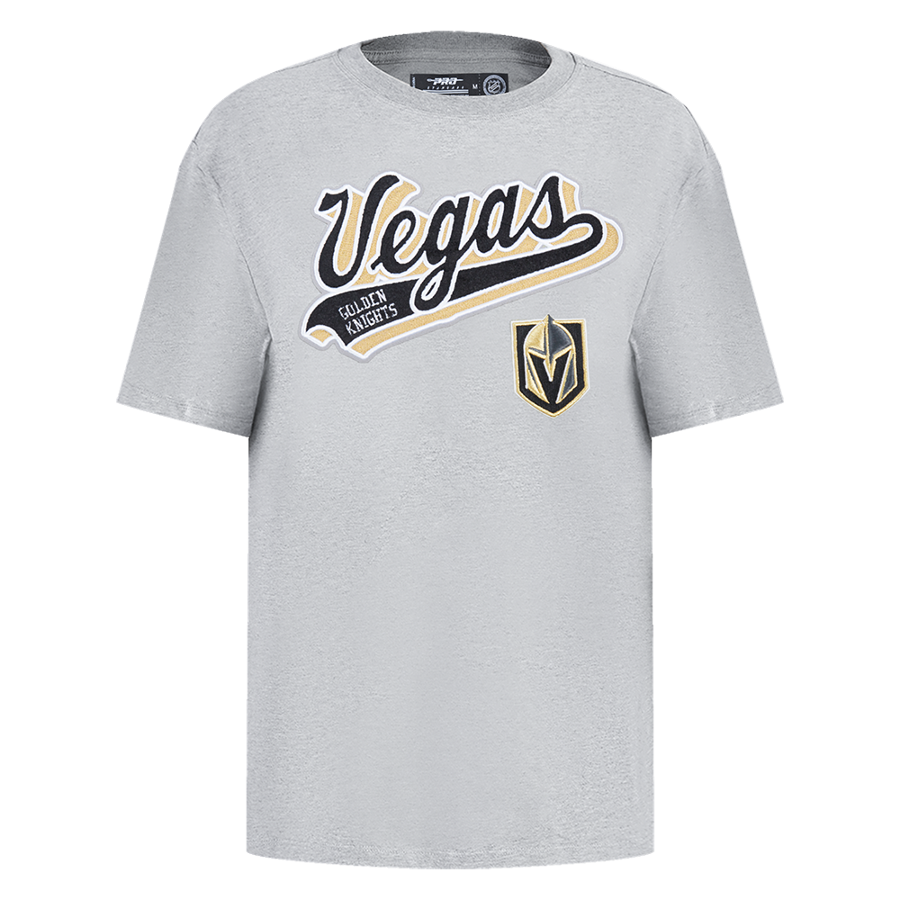 PLAYERA BOYFRIEND NHL VEGAS GOLDEN KNIGHTS SCRIPT TAIL PARA MUJER