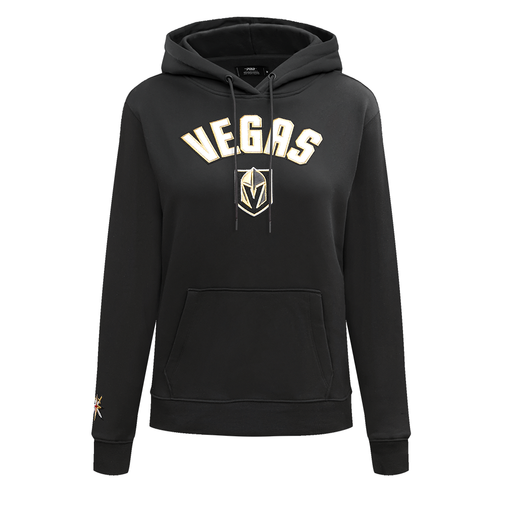 SUDADERA CON GORRO NHL VEGAS GOLDEN KNIGHTS CLASSIC CHENILLE PARA MUJER