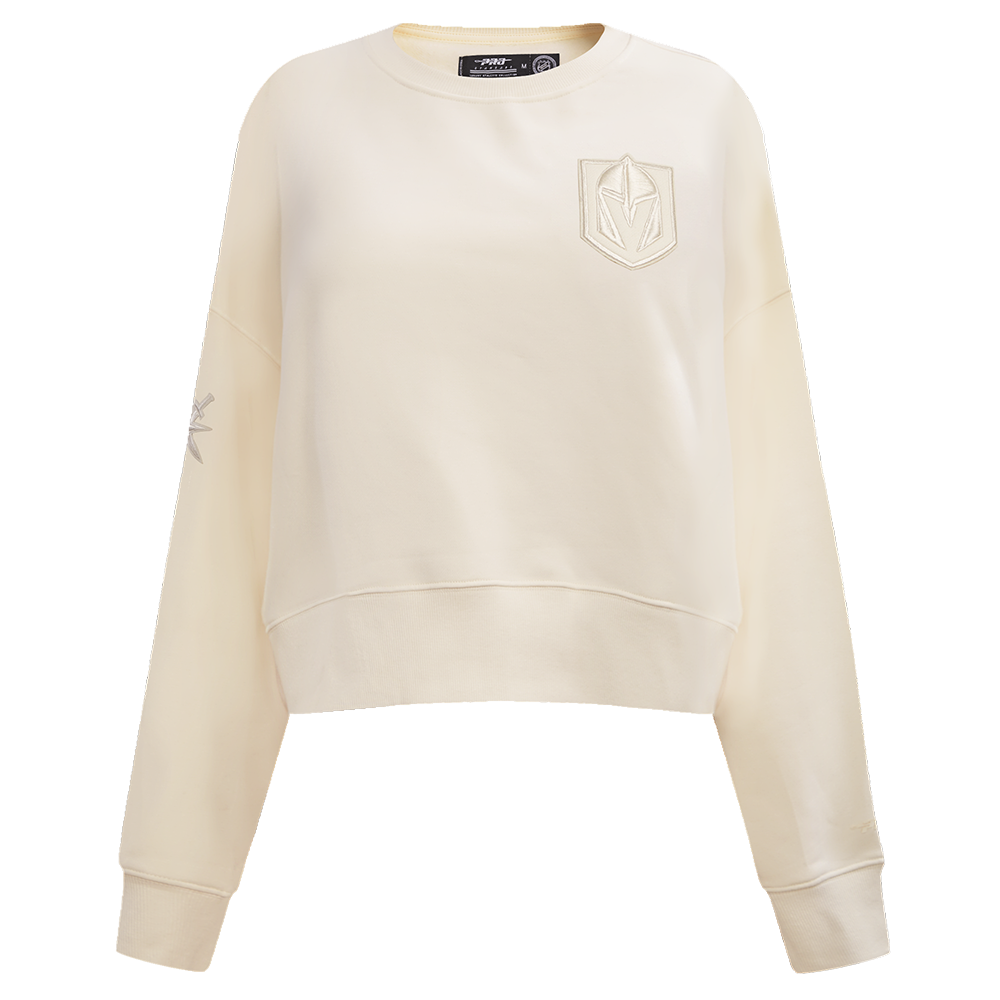 SUDADERA DE CUELLO REDONDO NHL VEGAS GOLDEN KNIGHTS NEUTRAL PARA MUJER