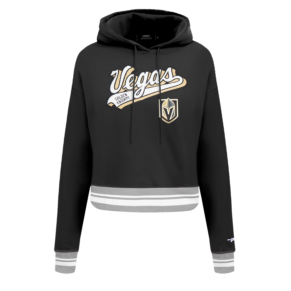 SUDADERA CON GORRO NHL VEGAS GOLDEN KNIGHTS SCRIPT TAIL PARA MUJER