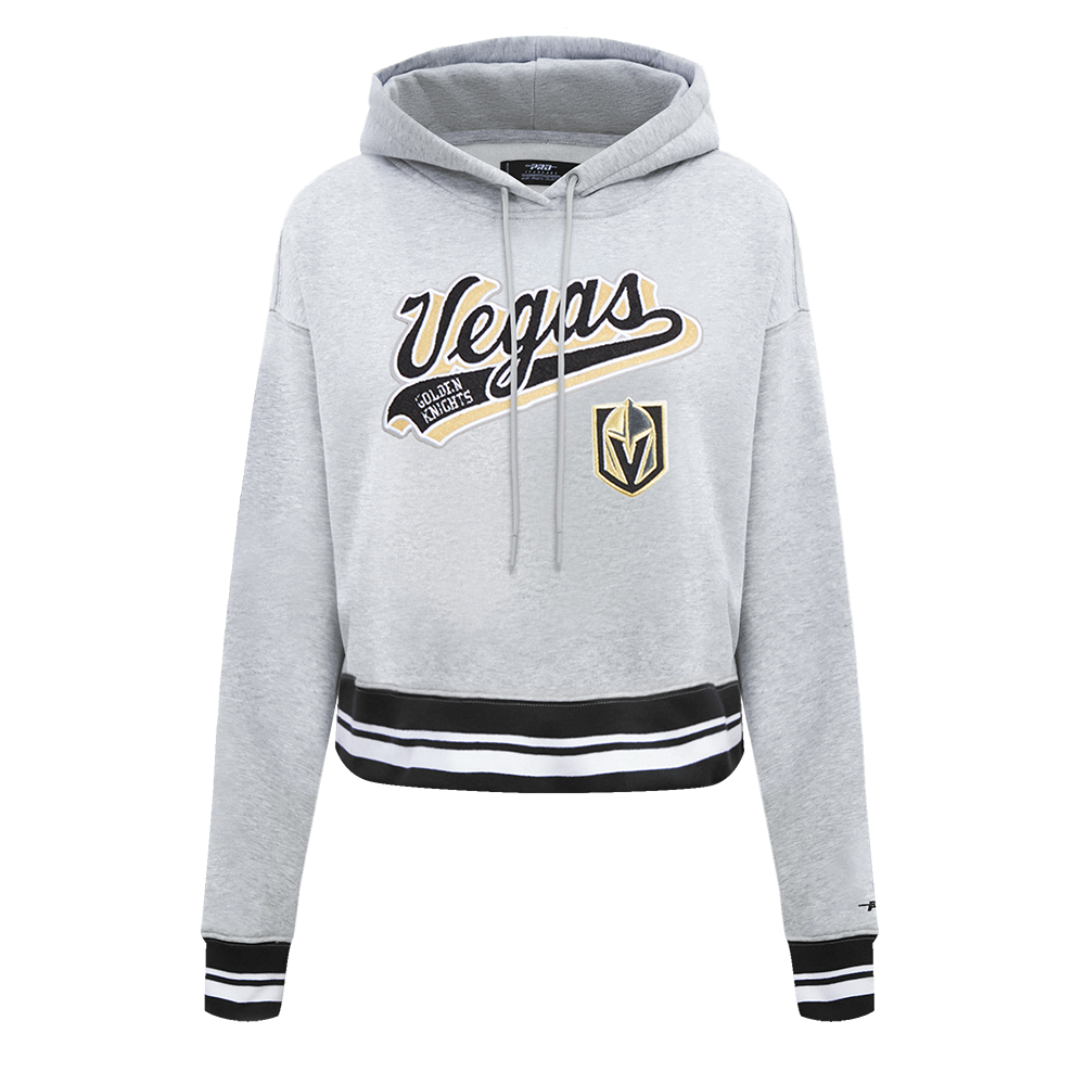SUDADERA CON GORRO NHL VEGAS GOLDEN KNIGHTS SCRIPT TAIL PARA MUJER
