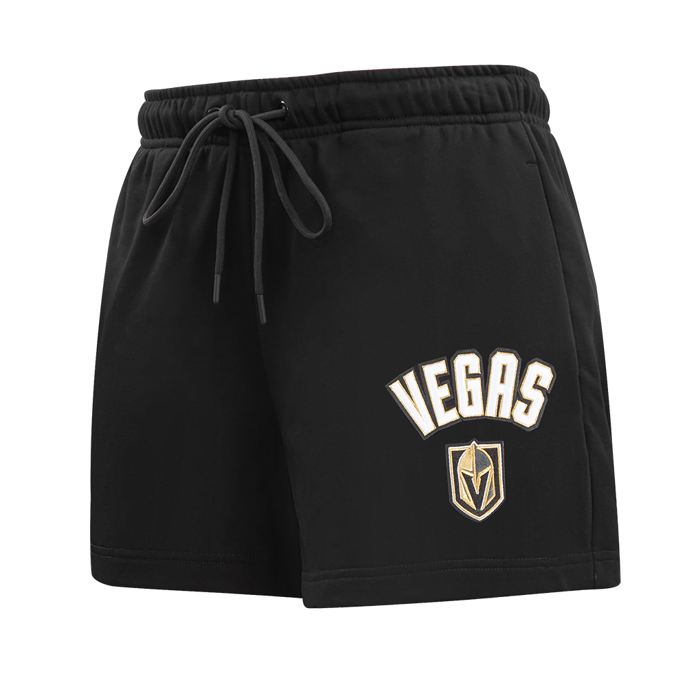 SHORTS DE ALGODÓN NHL VEGAS GOLDEN KNIGHTS CLASSIC CHENILLE PARA MUJER