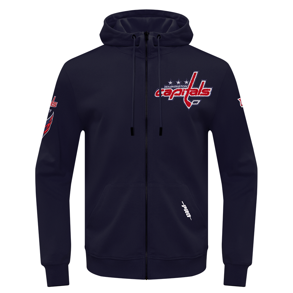 SUDADERA CON CIERRE NHL WASHINGTON CAPITALS CLASSIC CHENILLE