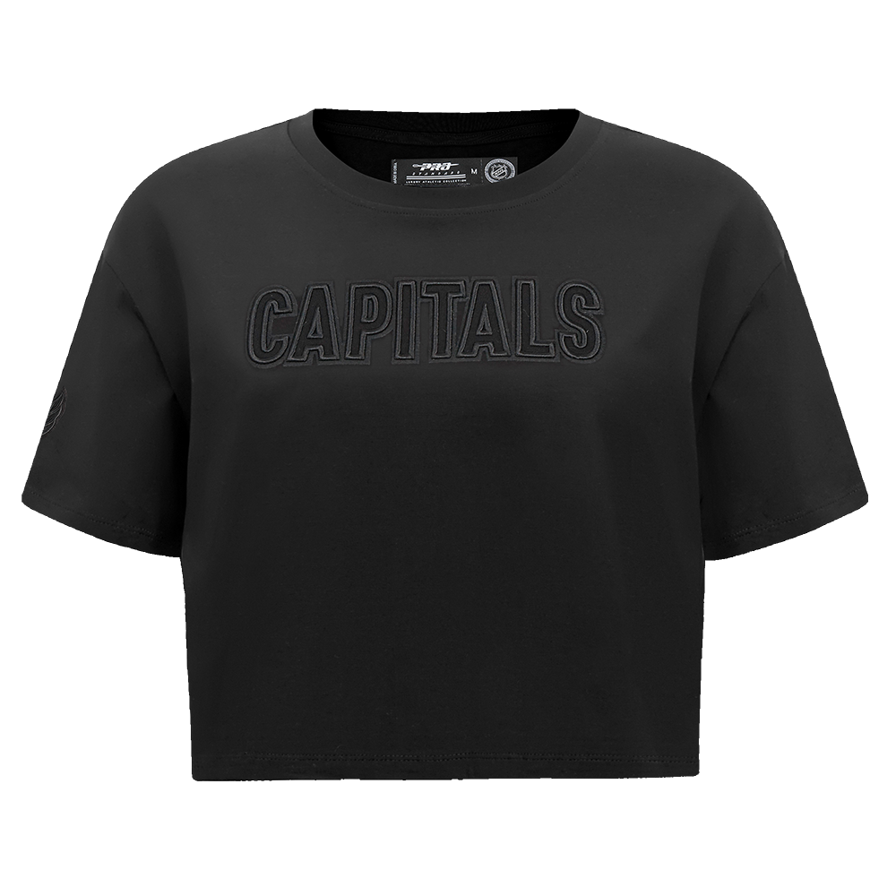 PLAYERA CROP NHL WASHINGTON CAPITALS NEUTRAL PARA MUJER