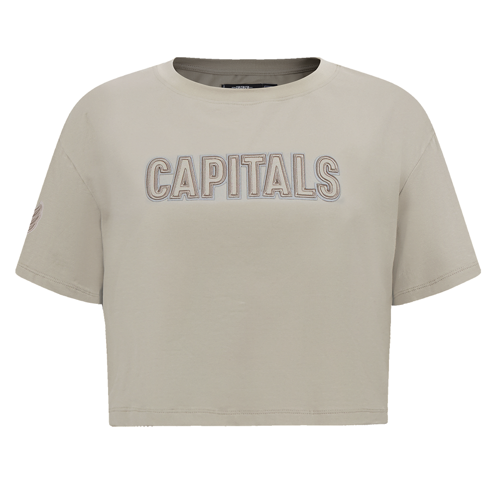 PLAYERA NHL WASHINGTON CAPITALS NEUTRAL PARA MUJER